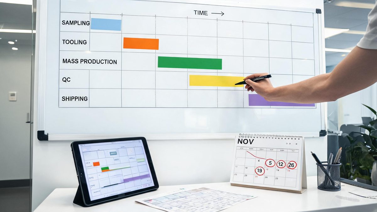 China Sourcing Lead Time Calculator: Sample to Delivery