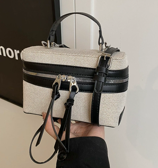 Black Small Square Bag Women's
