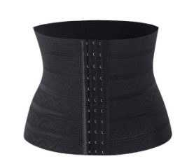 Black Postpartum Belly Wrap Belt