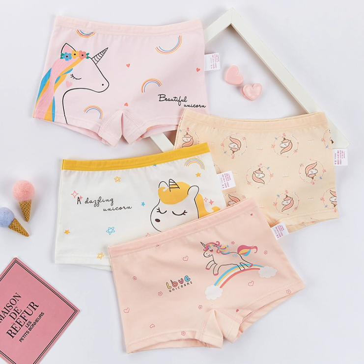 Kids Cotton Underwear Breathable