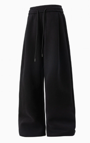 Black Drawstring Sport Pants