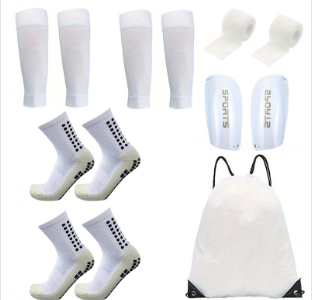 White Football Soccer Gear Set (YCS-FTB-003)