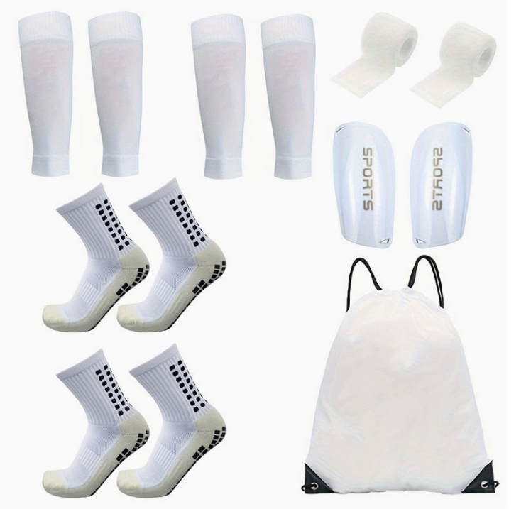 White Football Soccer Gear Set (YCS-KID-019)