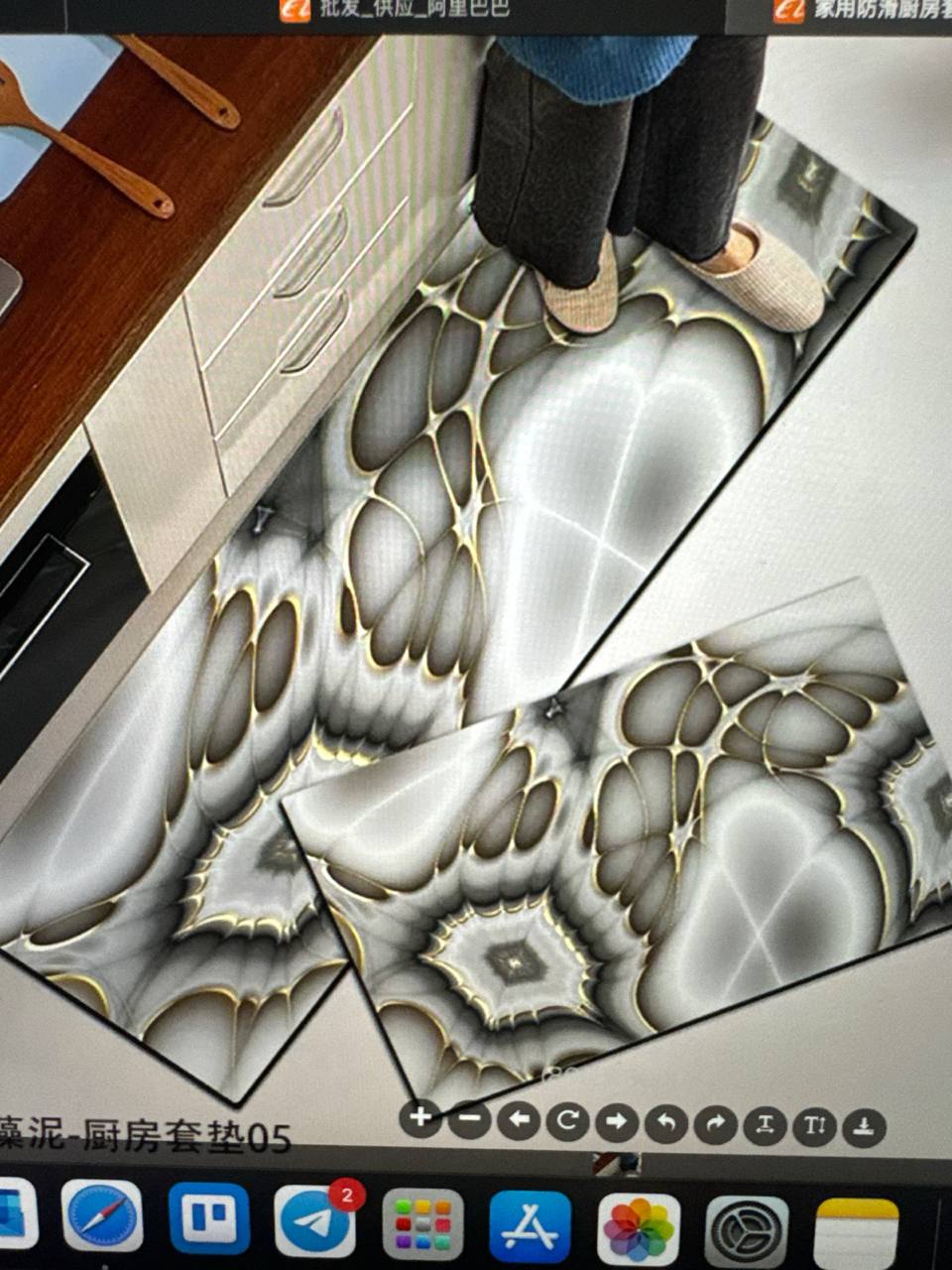 Kitchen Storage Rack Organizer Mat