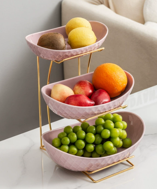 Fruit Bowl Dish Ceramic Snack