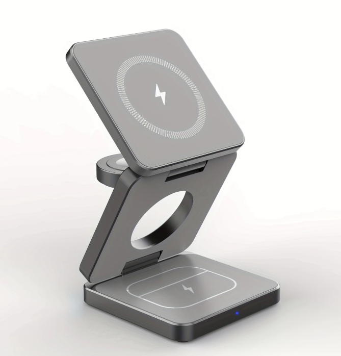 Gray Magnetic Phone Case Wireless