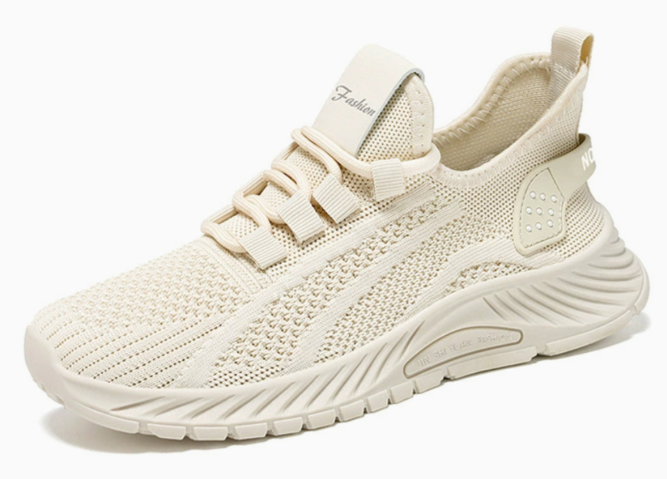 Beige Shoes Casual Comfortable