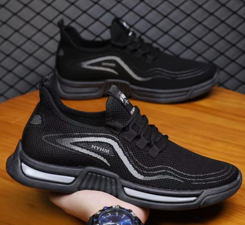 Black Shoes Casual Comfortable (YCS-SHO-032)