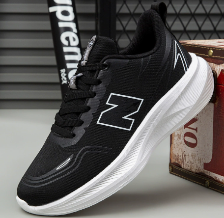 White Sports Running Shoes