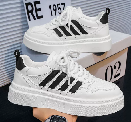 Black Low-Top Board Shoes Casual