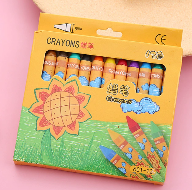 Crayon Set Kids Drawing Art