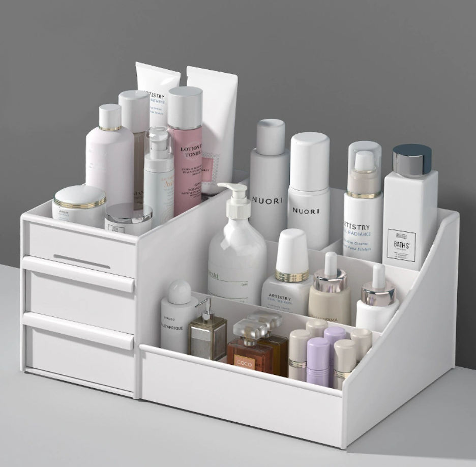 White Desktop Storage Box (YCS-)