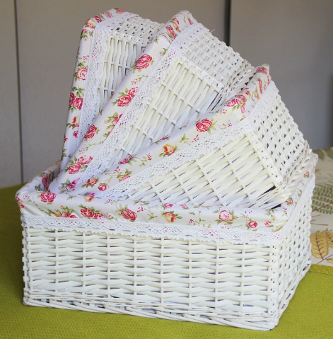Storage Basket Plastic Portable