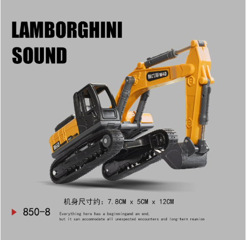 Toy Excavator Truck Kids