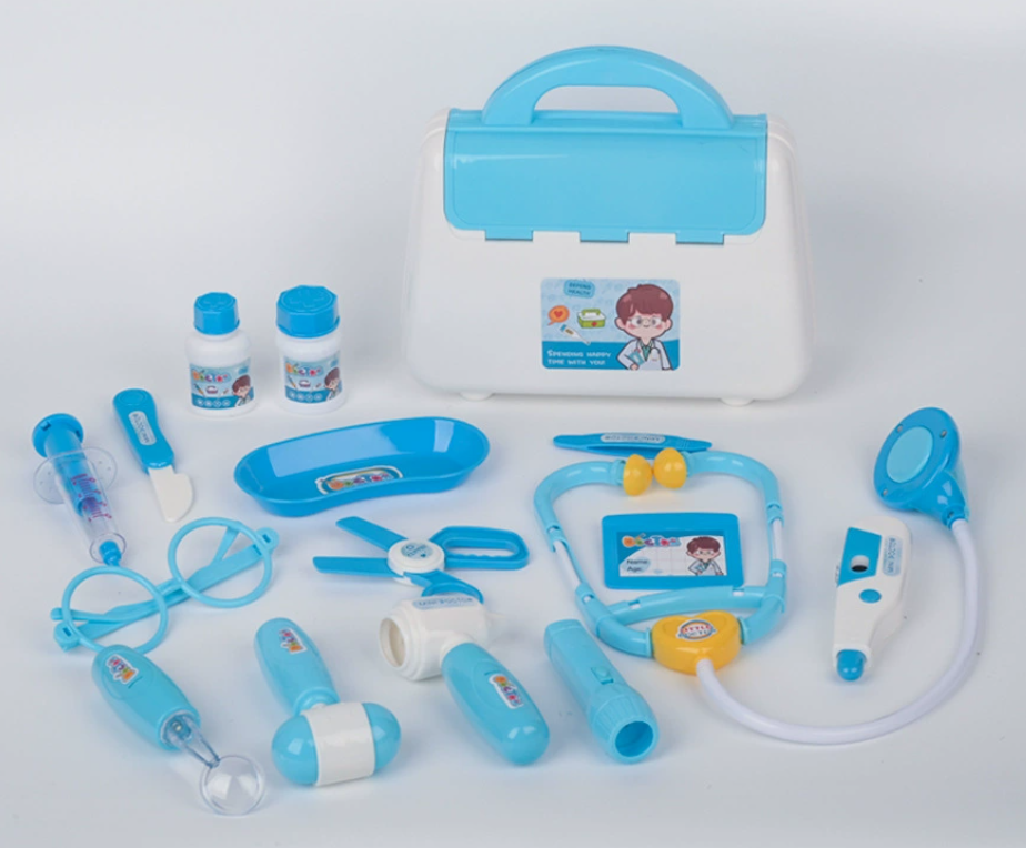Blue Doctor Play Set Toy Kids